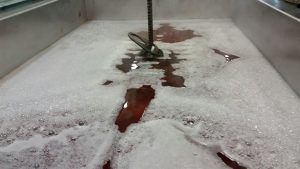 Rotor submerged